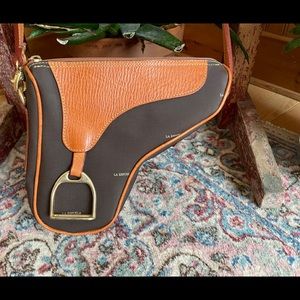 Cute saddle leather hand bag